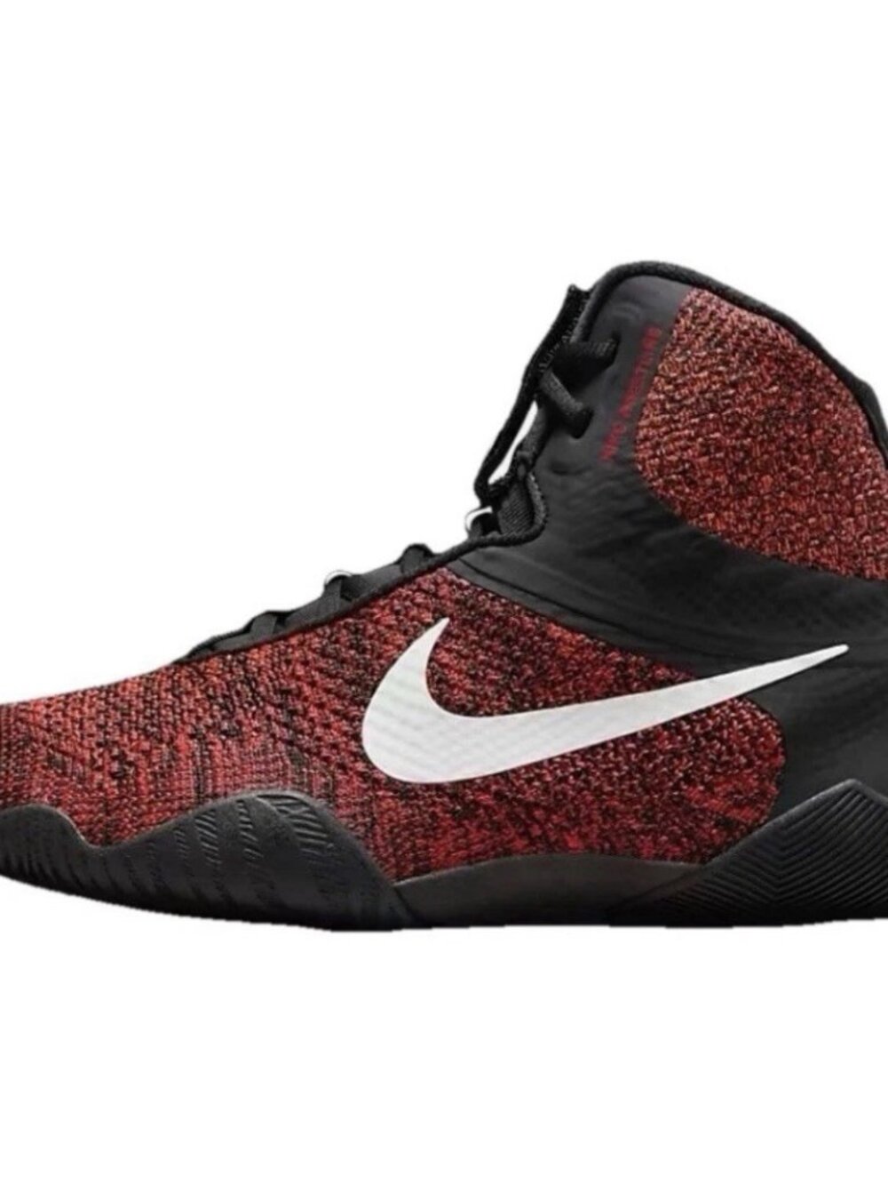 Nike Tawa Black Red Orbit White Wrestling Boxing Shoes CI2952-016 Men’s 8.5 Bred